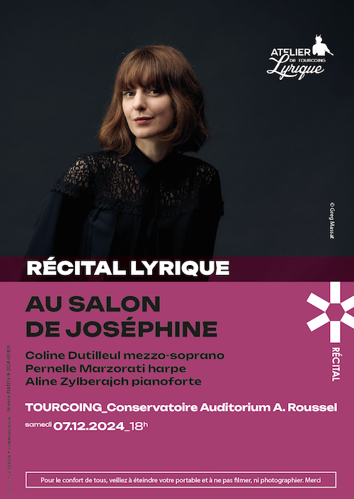 Visuel programme de salle Joséphine concert